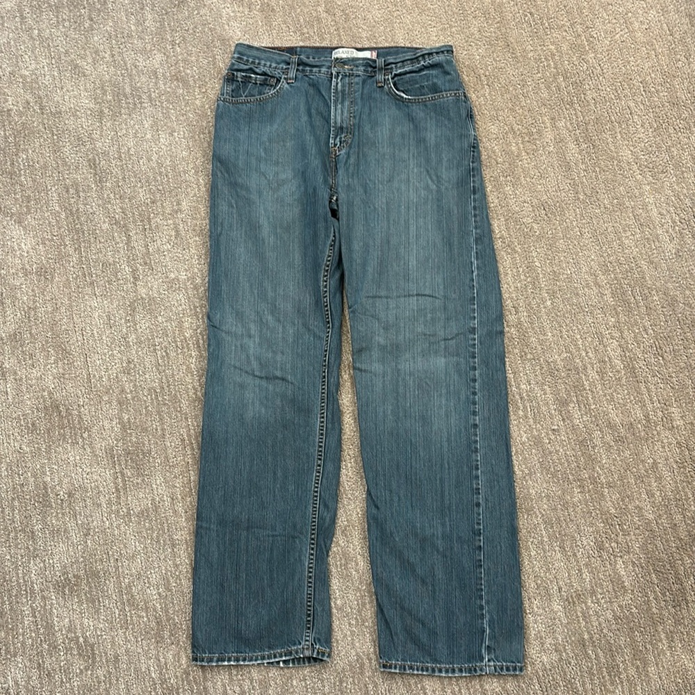Men’s Levi’s jeans size 33w. 34L. Denim